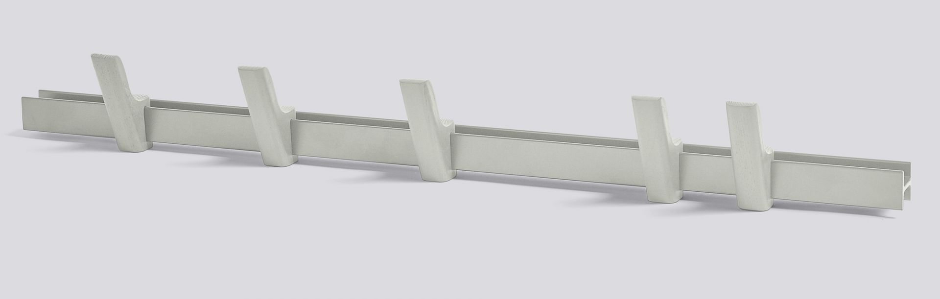 Beam Wandgarderobe L 90 cm Hell grau Hay